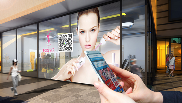 LED櫥窗透明屏提升門(mén)店格調(diào)與檔次